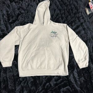 Men's Light Gray Hoodie Sweater